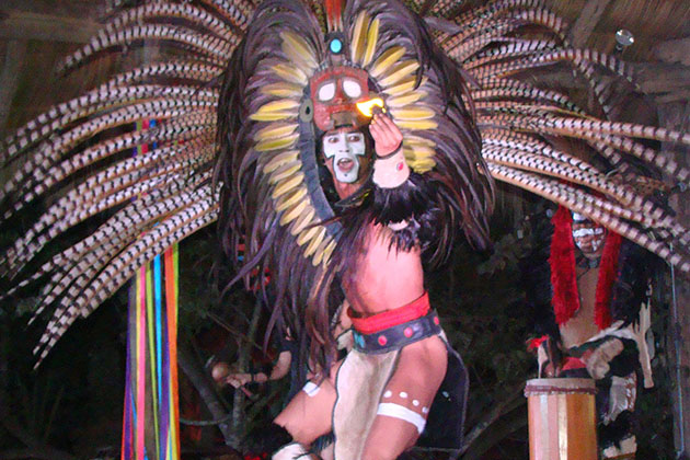 Huichol Dance During Azamara's AzAmazing Evenings (Photo: Dori Saltzman/ Cruise Critic) Huichol Dance During Azamara's AzAmazing Evenings